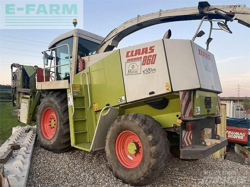 CLAAS jaguar 860 Ensileuse automotrice