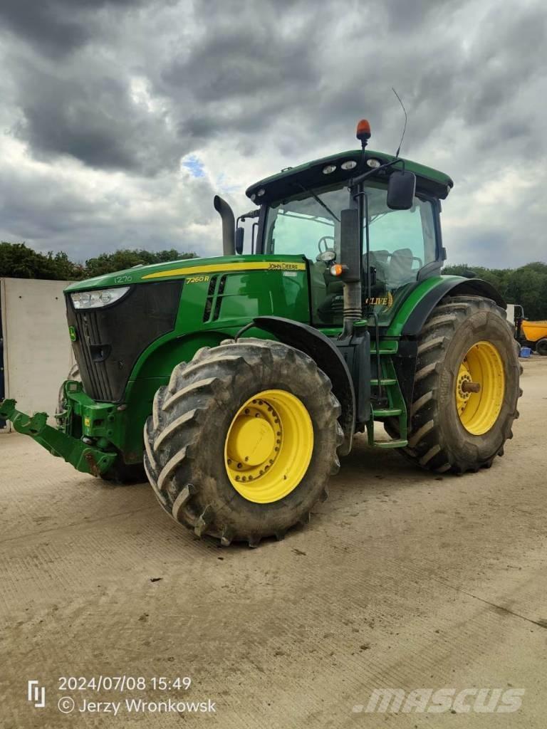 John Deere 7260 R Tracteur