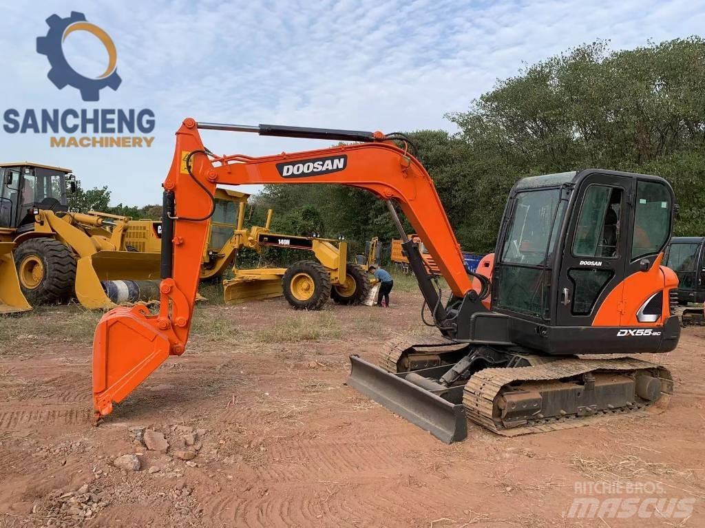 Doosan DX 55 Mini pelle < 7t