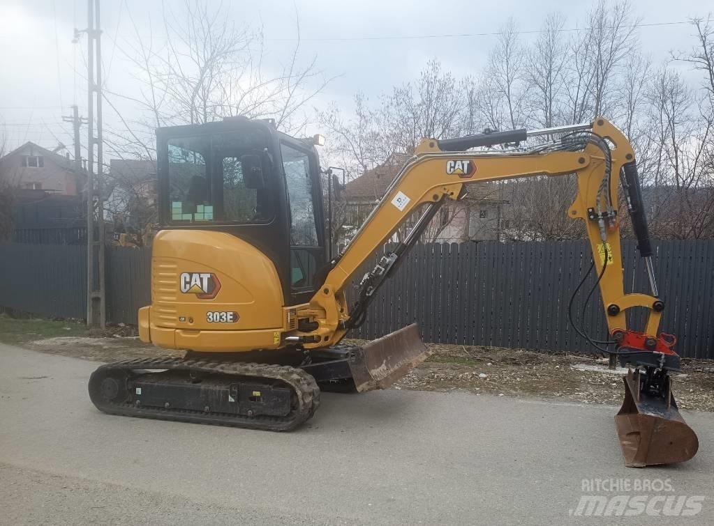 CAT 303 E CR Pelle sur chenilles