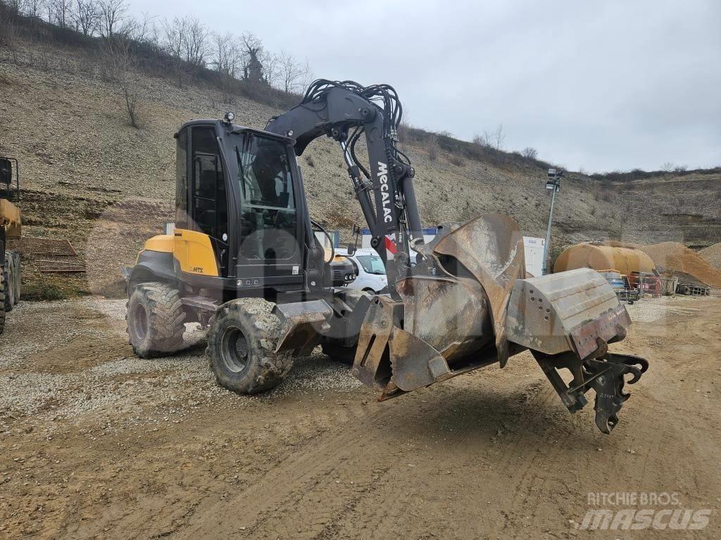 Mecalac 12 M TX Pelle sur pneus