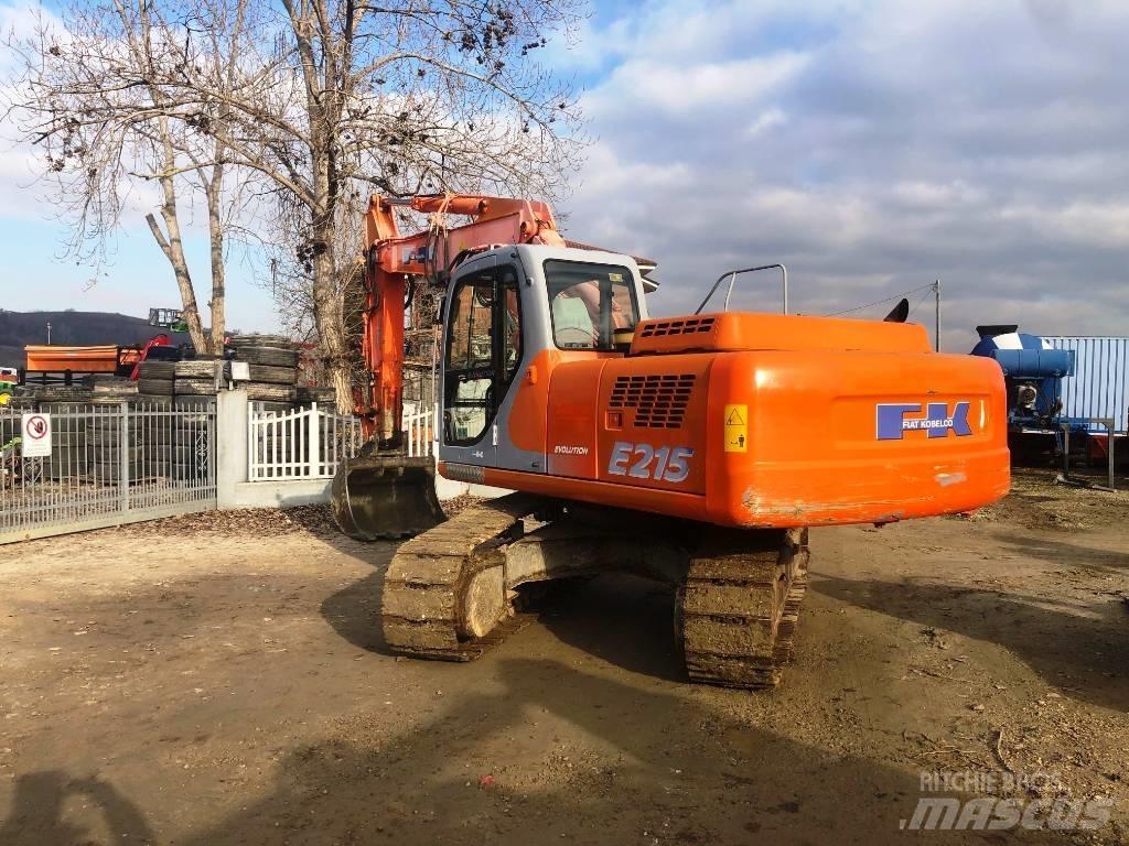 Fiat e215 Pelle sur chenilles