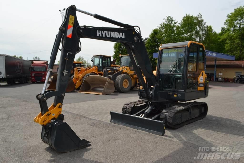 Hyundai HX 55 Mini pelle < 7t