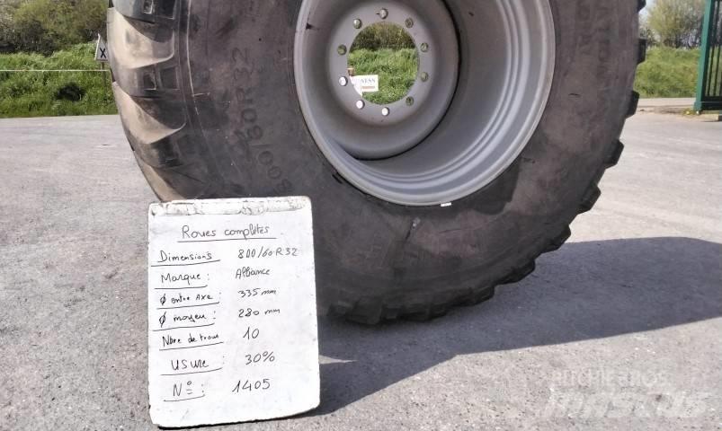 Alliance 800/60R32 Pneus, roues et jantes