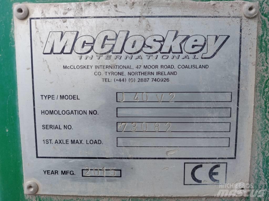 McCloskey J 40 V2 Concasseur