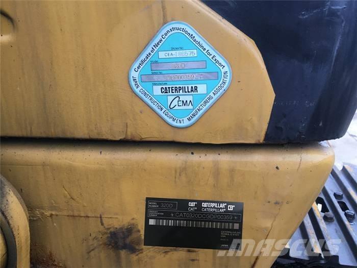 CAT 320 D Pelle sur chenilles
