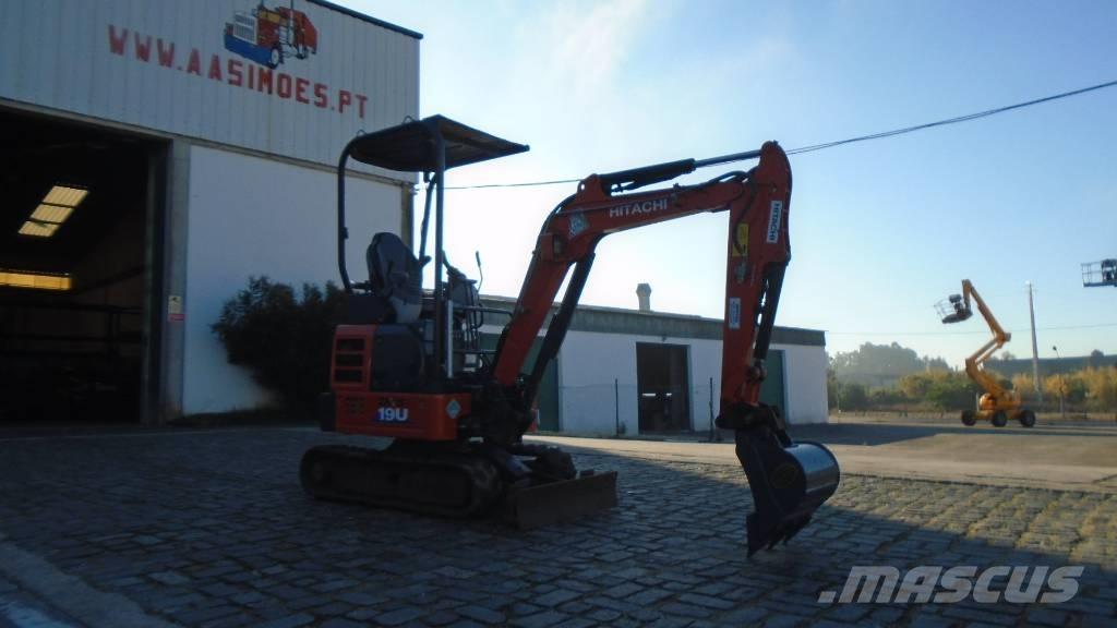 Hitachi ZX 19 U-6 Mini pelle < 7t