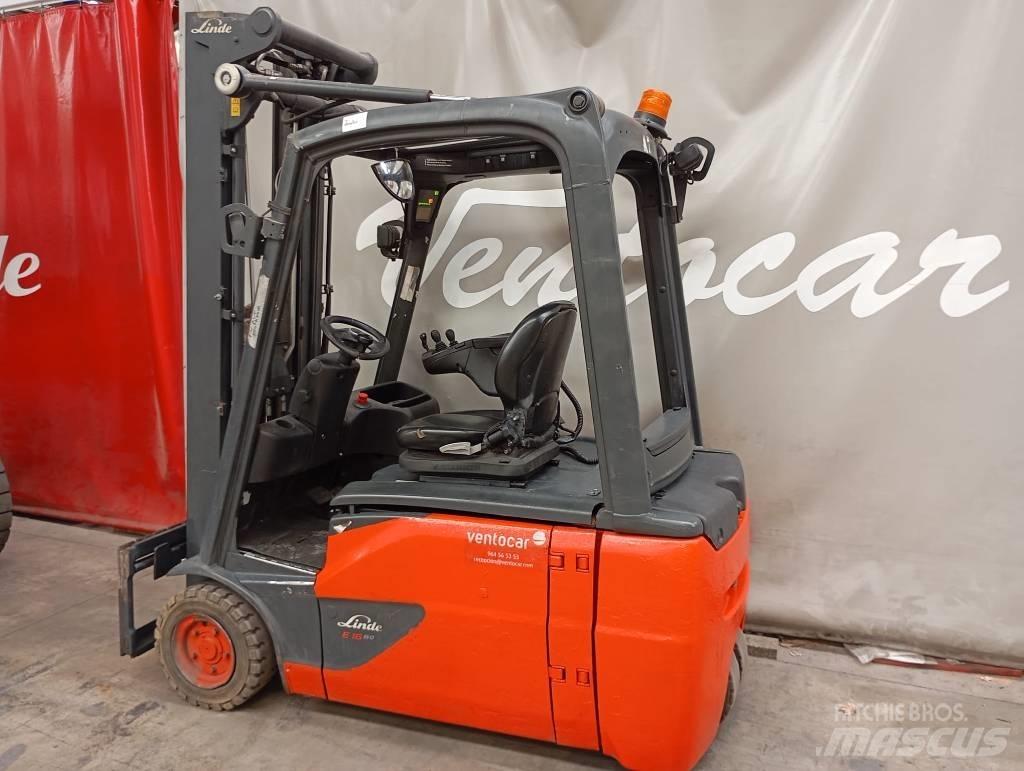 Linde E 16 Chariots élévateurs électriques