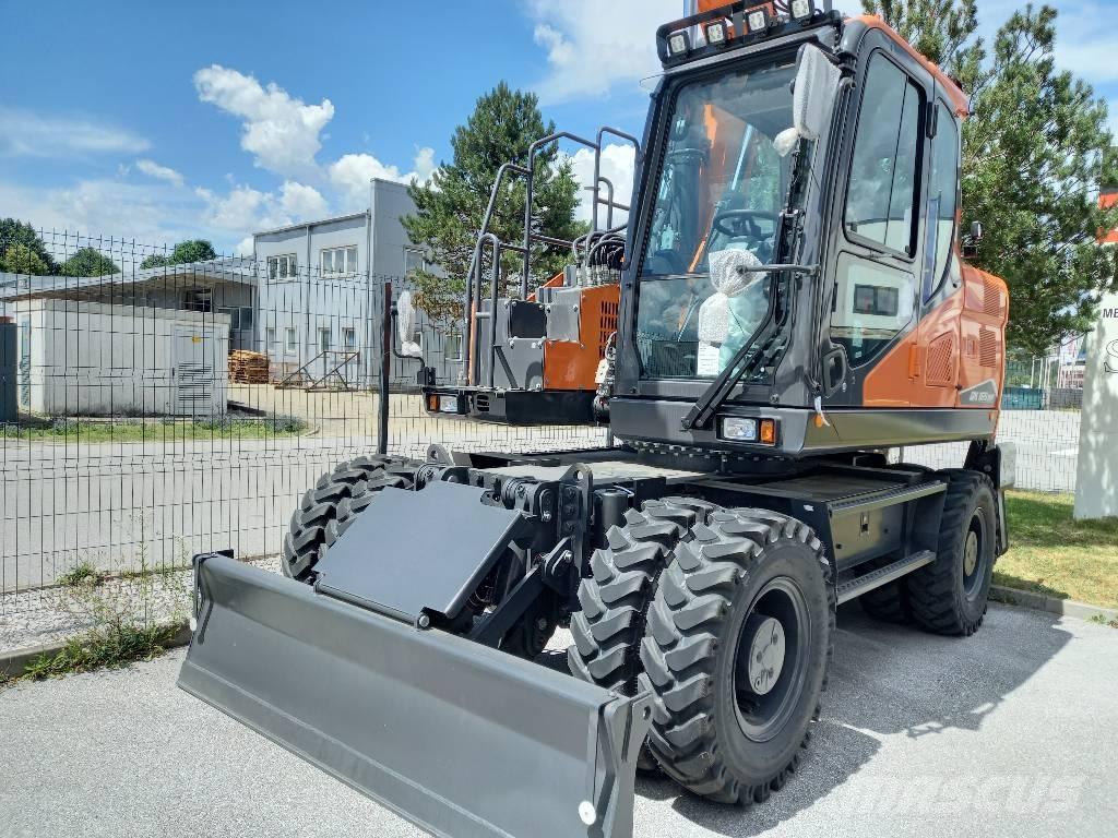 Doosan DX165WR-7K Pelle sur pneus