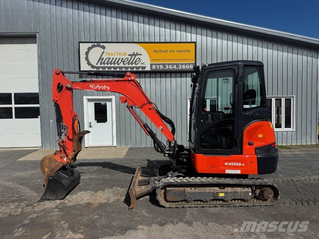 Kubota KX 033-4 Mini pelle < 7t