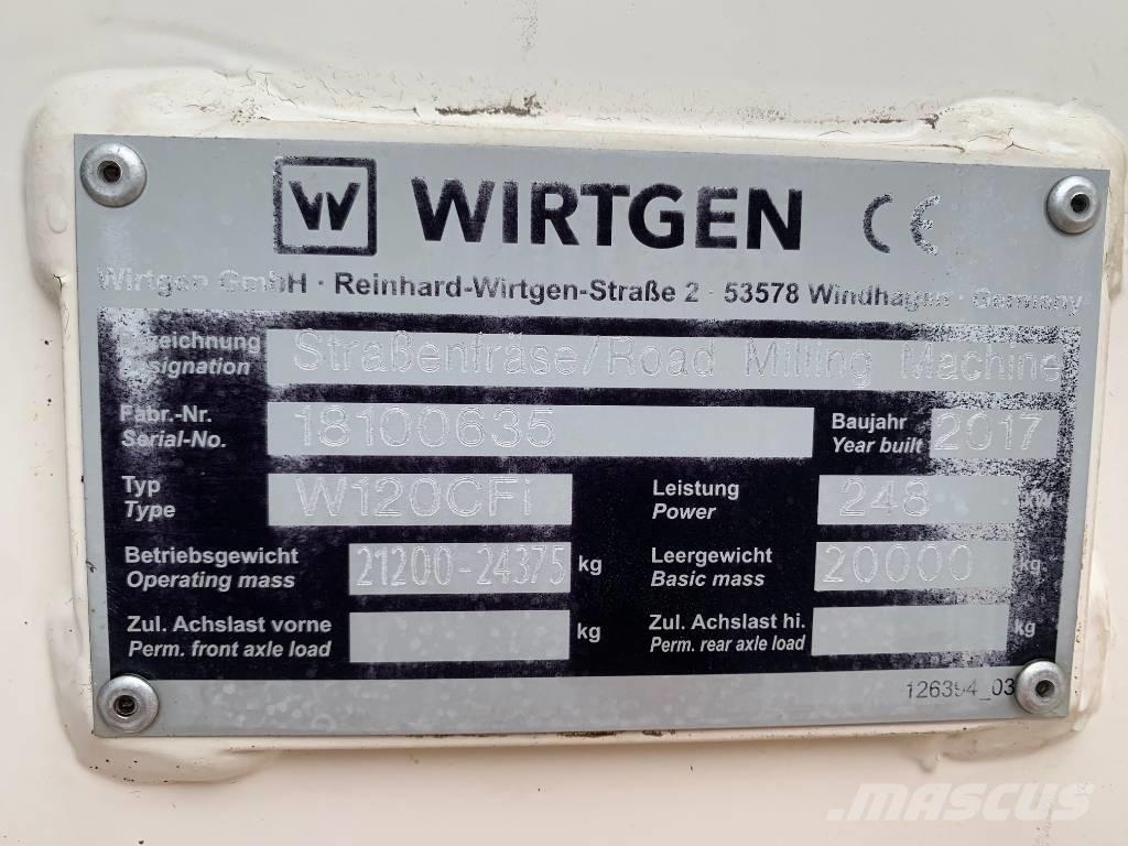 Wirtgen W 120 CFi Fraiseuse à froid
