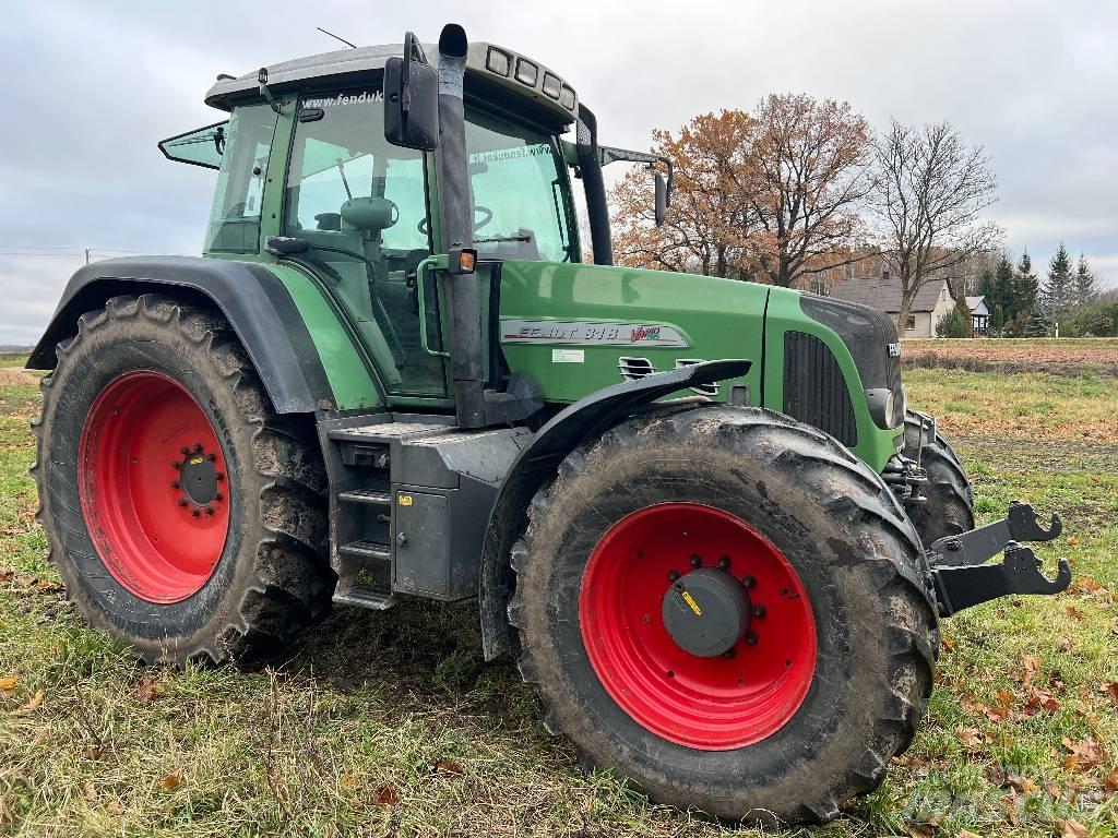 Fendt 818 Vario TMS Tracteur