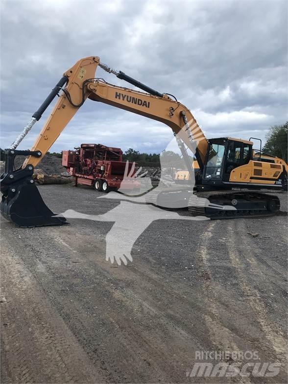 Hyundai HX330L Pelle sur chenilles