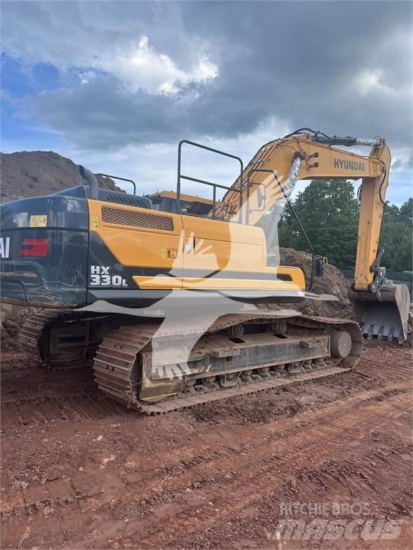 Hyundai HX330L Pelle sur chenilles