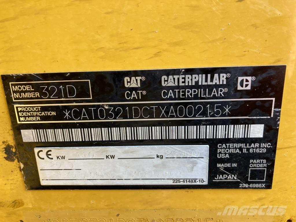 CAT 321 D Pelle sur chenilles