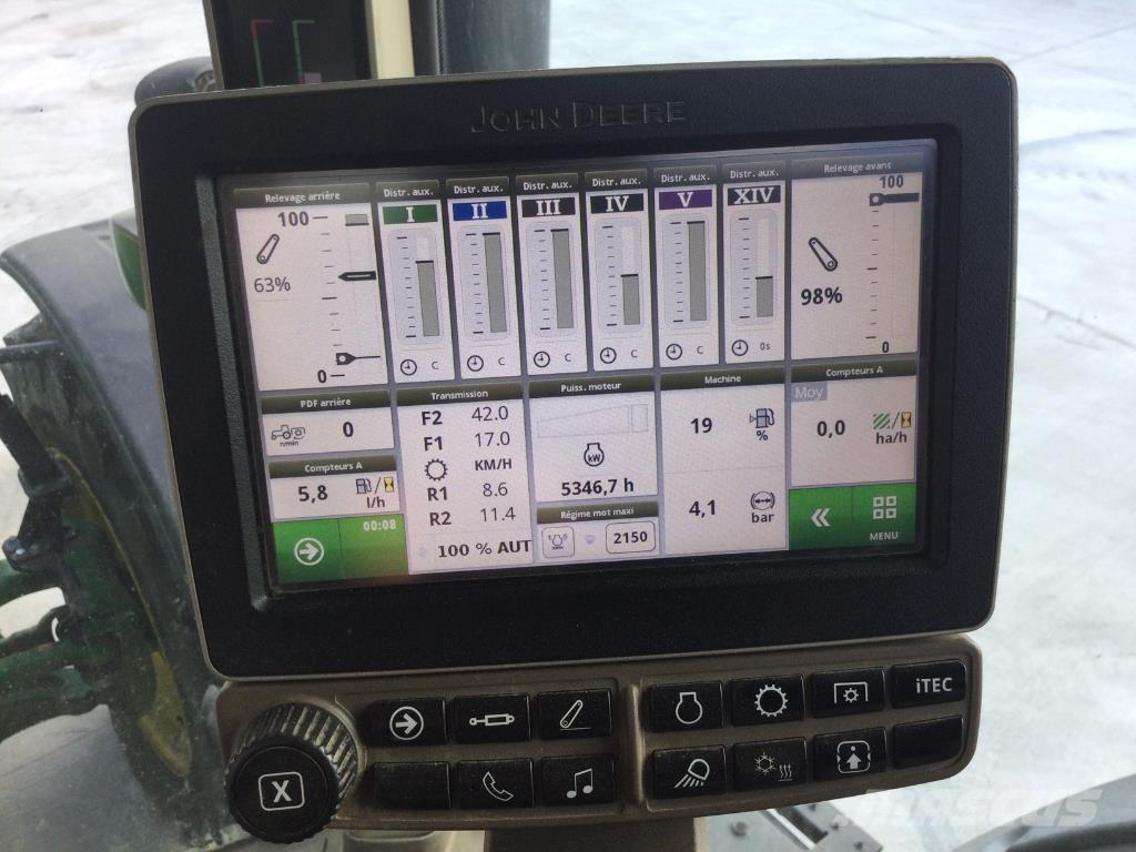 John Deere 8370R Tracteur