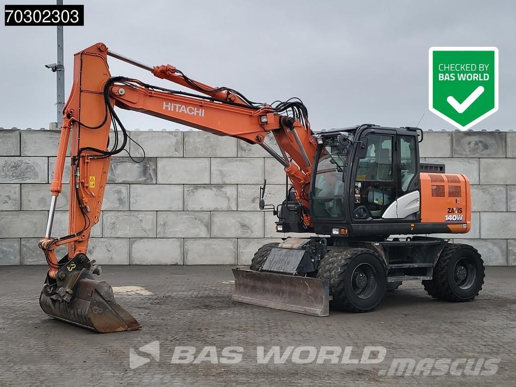 Hitachi ZX140W -6 Pelle sur pneus