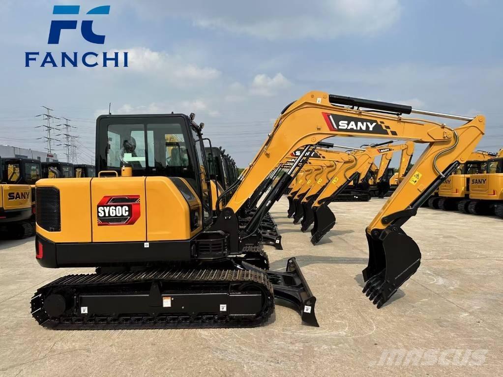 Sany SY60CPRO Pelle sur chenilles