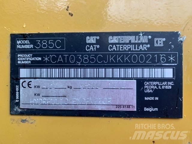CAT 385 C L  385CL Pelle sur chenilles