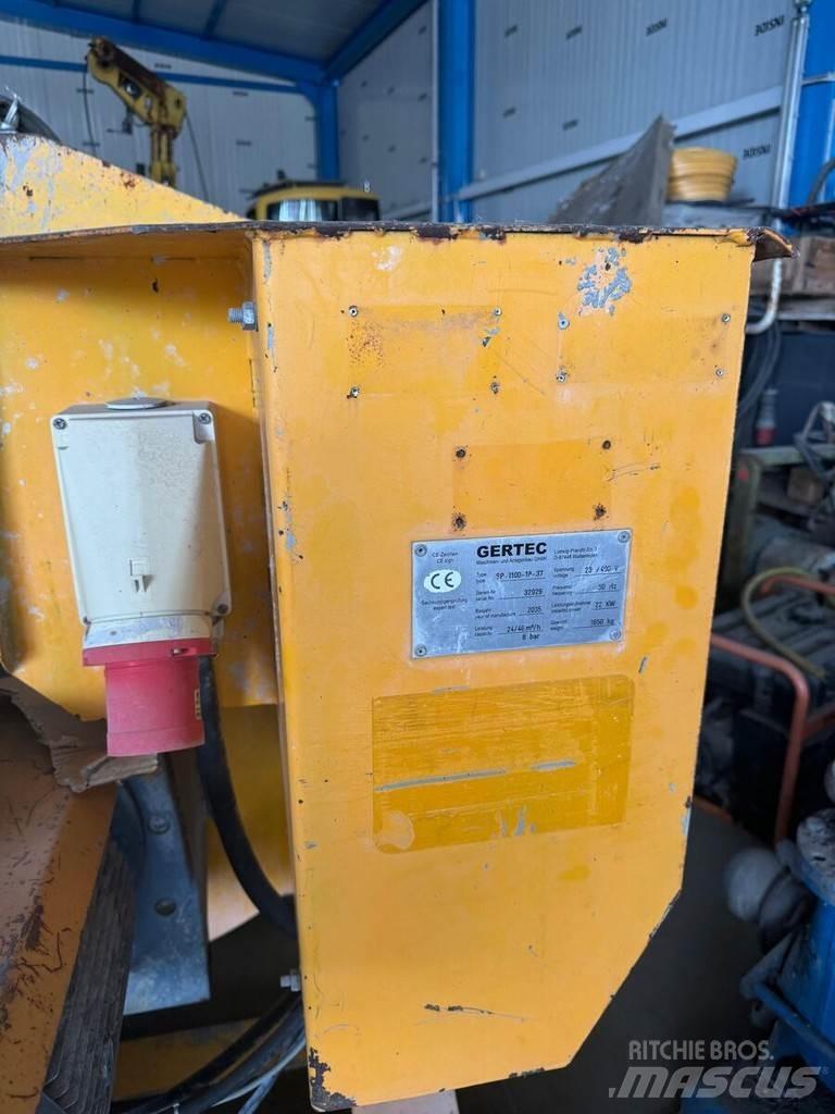  GERTEC SP 1100 Pompe à béton