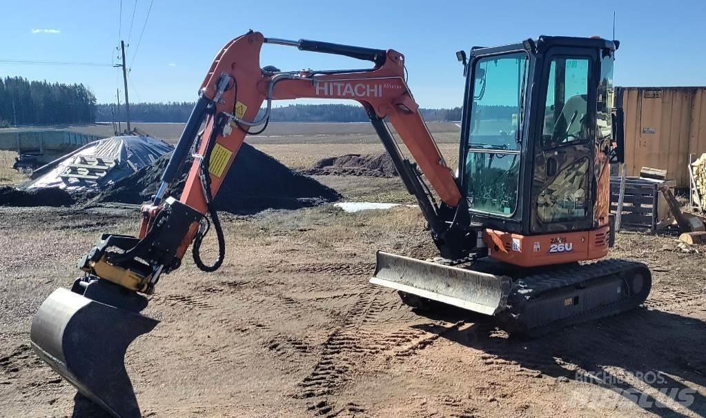 Hitachi Zaxis 26 U Mini pelle < 7t
