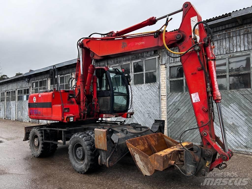 JCB JS 130 W Pelle sur pneus
