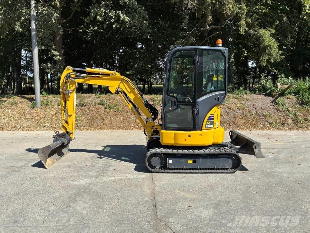 Komatsu PC26MR-5 Mini pelle < 7t