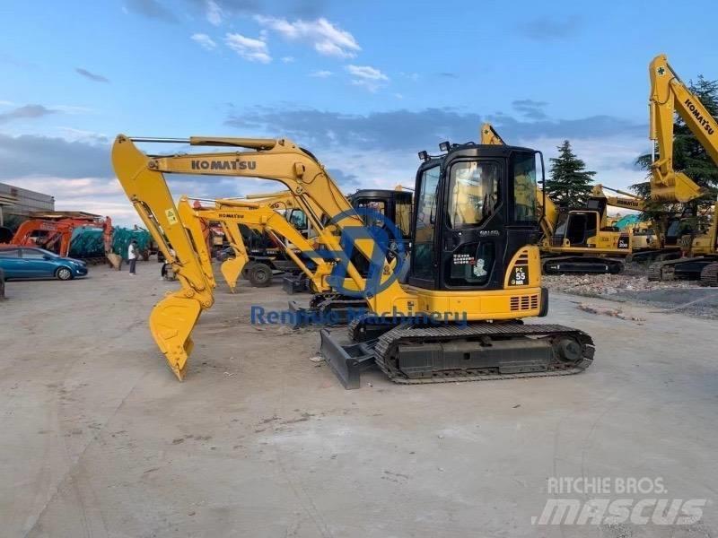 Komatsu PC 55 MR Mini pelle < 7t
