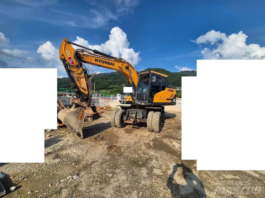 Hyundai HW 145 Pelle sur pneus