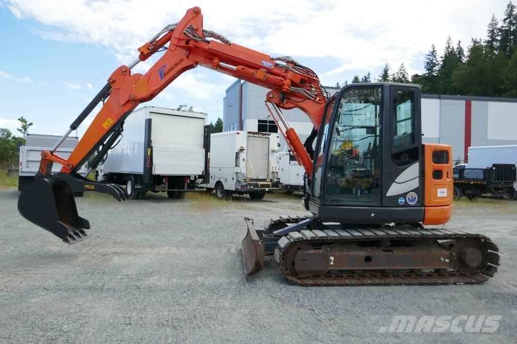 Hitachi zx75ur-5B Pelle sur chenilles