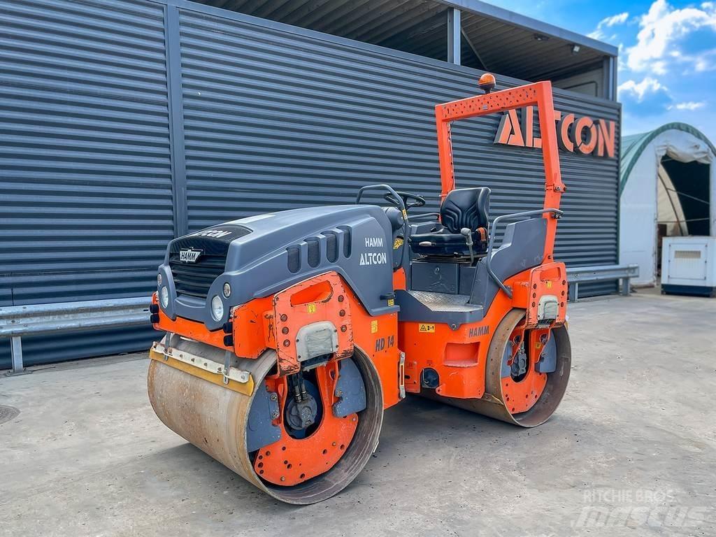 Hamm HD 14 VV Rouleaux tandem