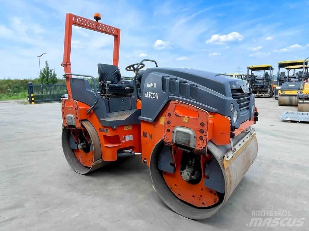 Hamm HD 14 VV Rouleaux tandem