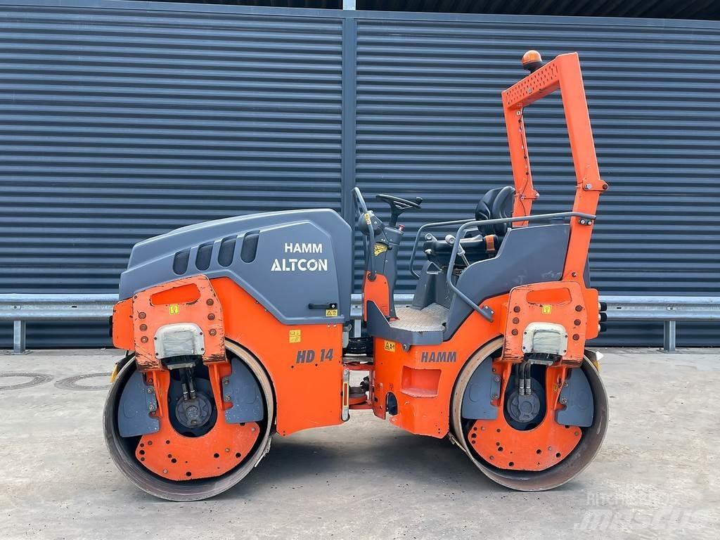 Hamm HD 14 VV Rouleaux tandem