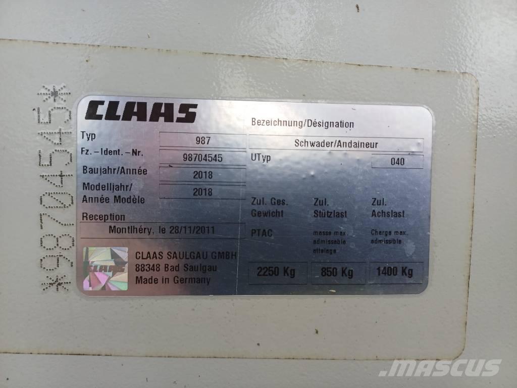 CLAAS Liner 2800 Andaineur