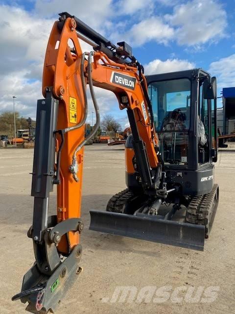 Develon DX 27 Z-7 Mini pelle < 7t