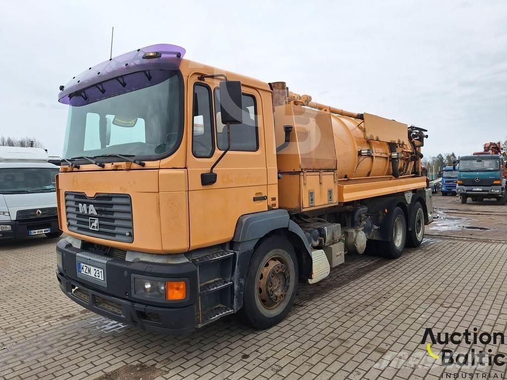 MAN TGS200 Camion aspirateur, Hydrocureur