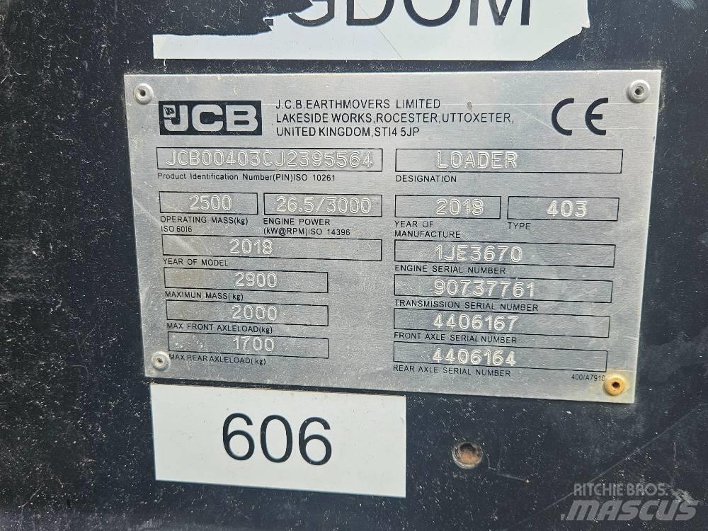 JCB 403 Mini chargeuse