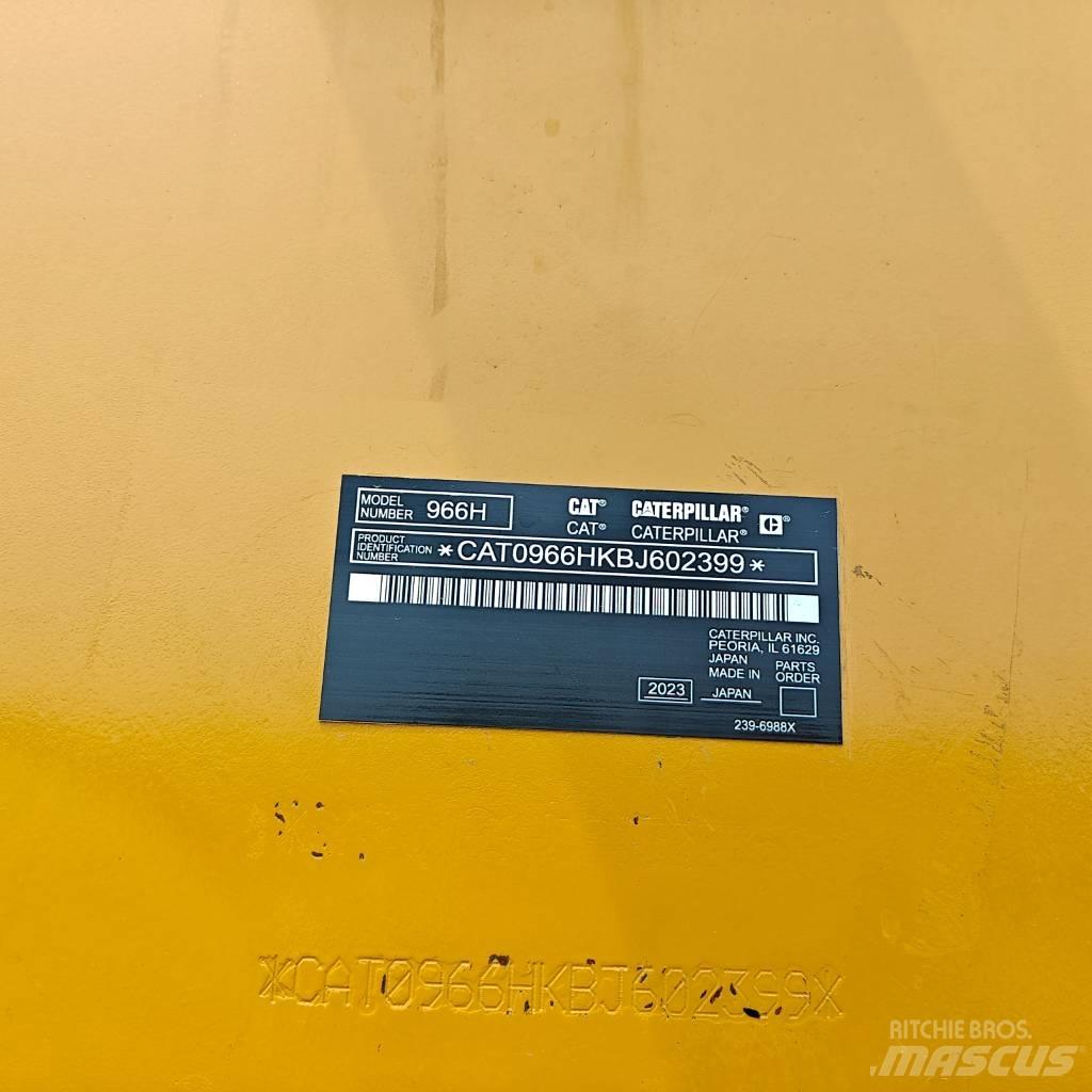 CAT 966 H Chargeuse sur pneus