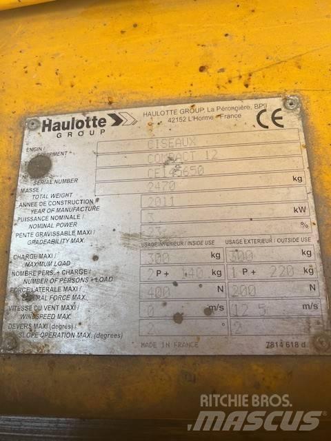 Haulotte Compact 12 Nacelle ciseaux