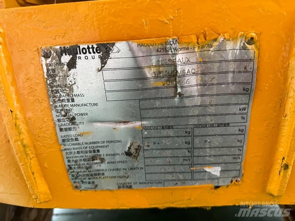 Haulotte OPTIMUM 8 Nacelle ciseaux