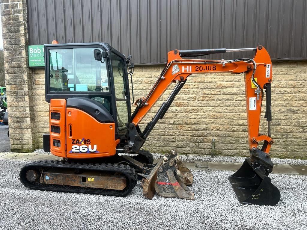 Hitachi ZX26U-6 Mini pelle < 7t