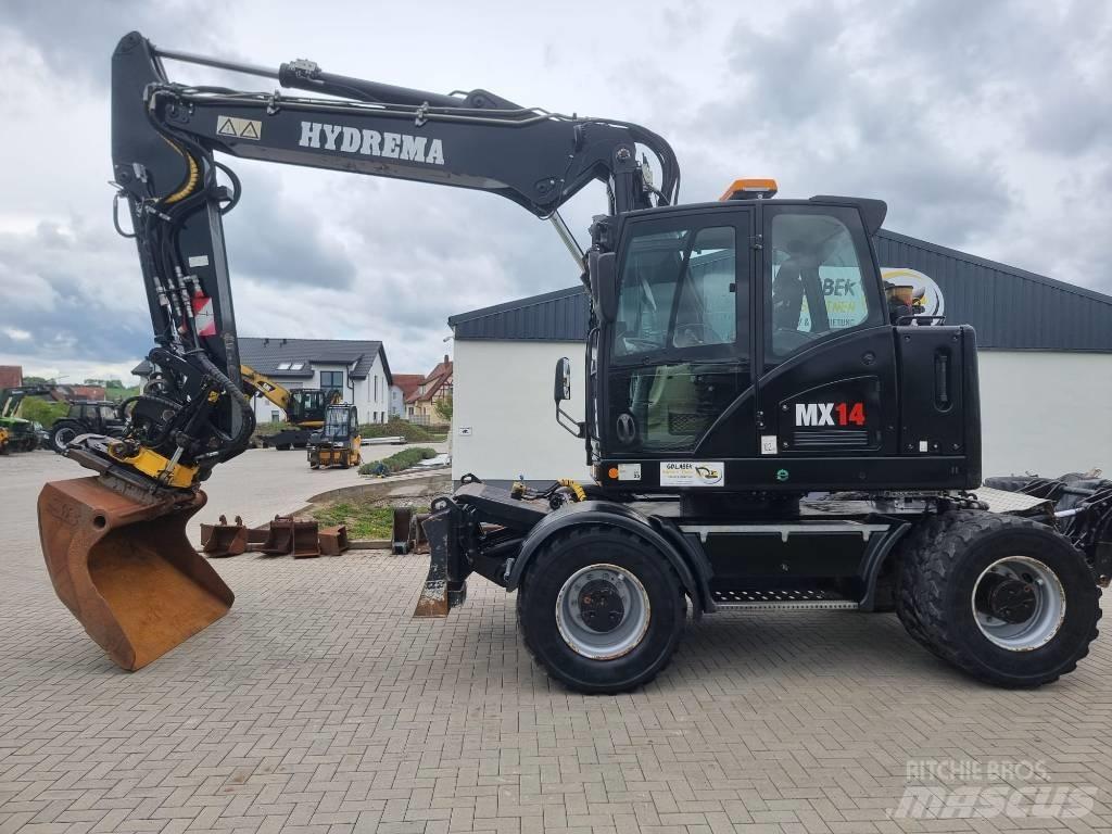 Hydrema MX 14 Pelle sur pneus