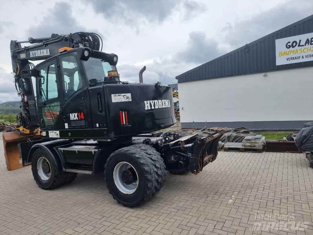 Hydrema MX 14 Pelle sur pneus