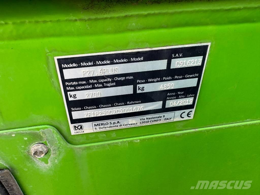 Merlo P27.6 Plus Chariot télescopique