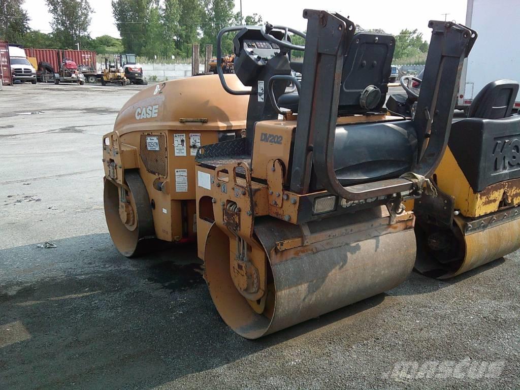 CASE DV 202 Rouleaux tandem