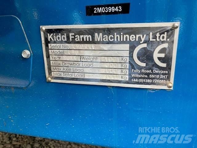  KIDD 450T Dérouleuse, pailleuse