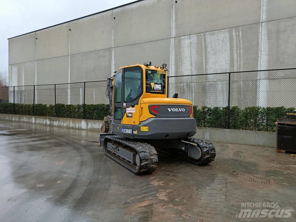 Volvo ECR 88 D Pelle sur pneus