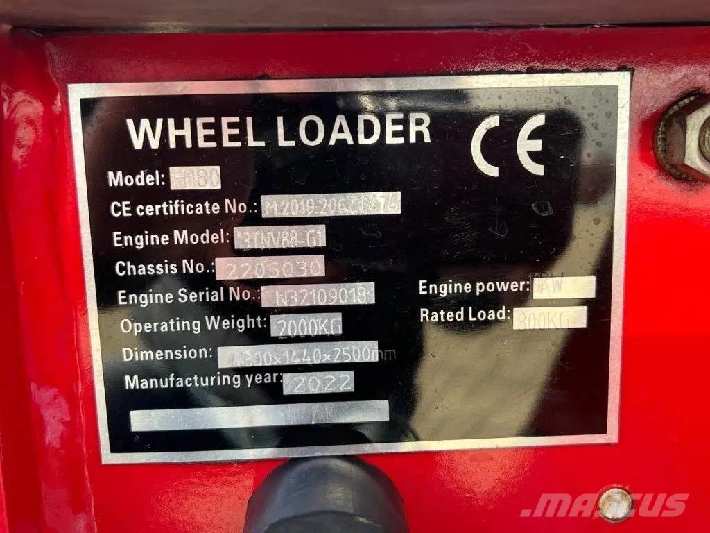 Heracles H180 Chargeuse sur pneus