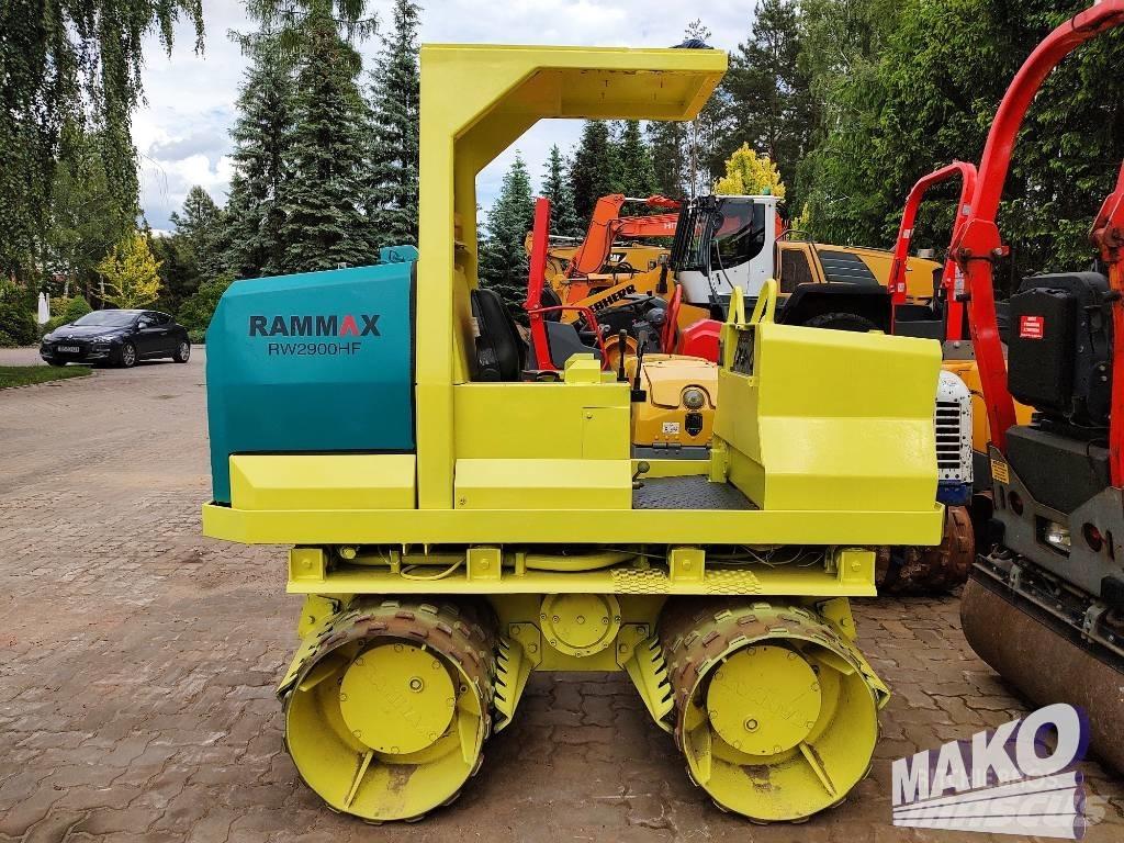 Rammax RW 2900 Rouleaux tandem