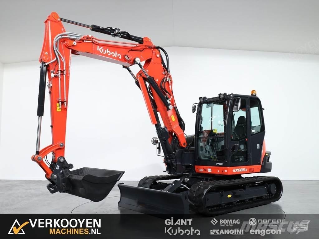Kubota KX085-5 2PC Mini pelle 7t-12t